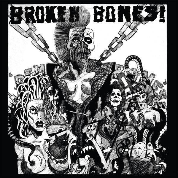 Broken Bones 'Dem Bones'/'Decapitated' CD debut 1984 + singles '83