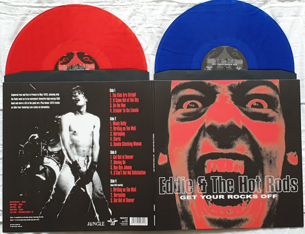 Eddie & the Hot Rods 'Get Your Rocks Off' 2xLP limited colour vinyl RSD