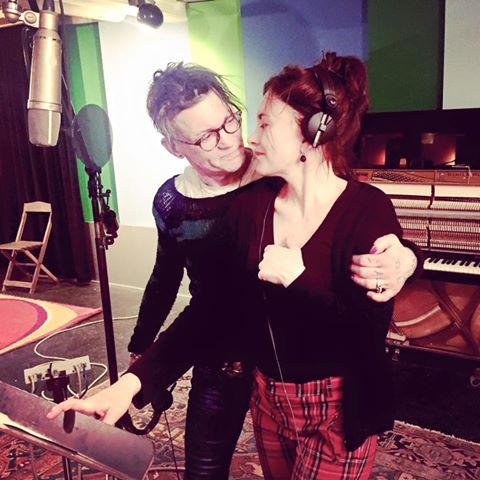 Hillbilly Moon Explosion 'The Sparky Sessions' RED vinyl limited edition LP