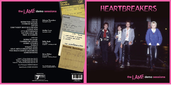 Heartbreakers 'the L.A.M.F. demo sessions' magenta 180g vinyl LP, limited