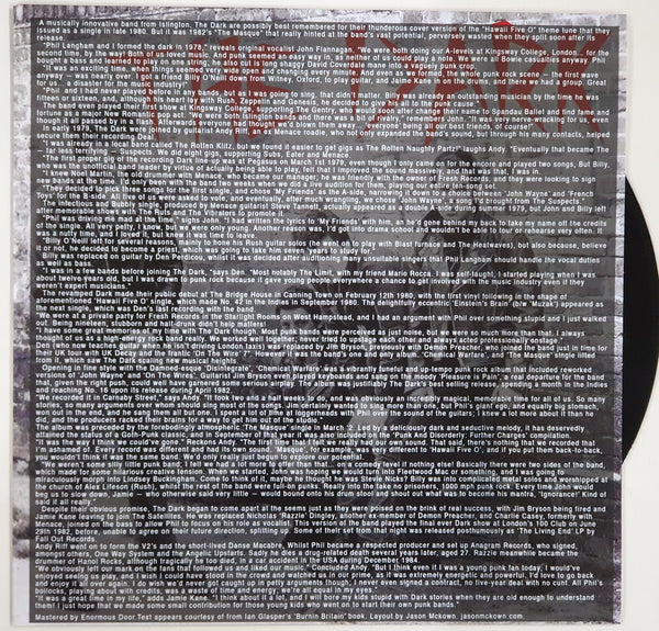 The Dark 'All This and More ... the Singles +bonus' vinyl LP US import