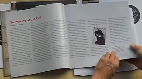 Heartbreakers 'L.A.M.F. Definitive Edition' 16-page 12" BOOKLET (only) from the deleted 3LP vinyl release