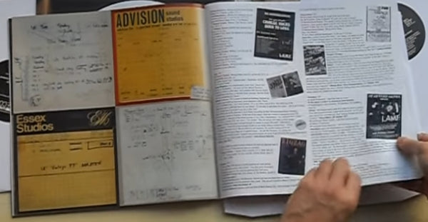 Heartbreakers 'L.A.M.F. Definitive Edition' 16-page 12" BOOKLET (only) from the deleted 3LP vinyl release