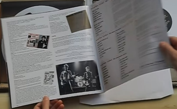 Heartbreakers 'L.A.M.F. Definitive Edition' 16-page 12" BOOKLET (only) from the deleted 3LP vinyl release