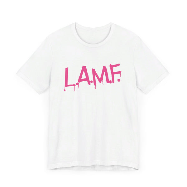 Heartbreakers L.A.M.F. short sleeve Tee with backprint