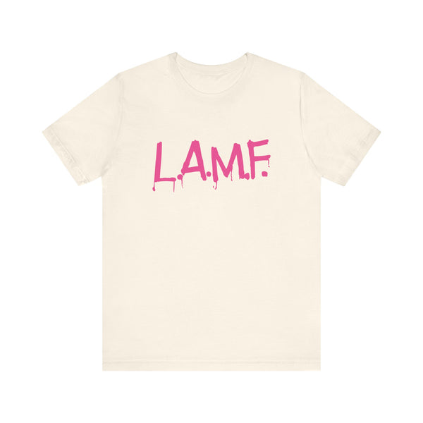 Heartbreakers L.A.M.F. short sleeve Tee with backprint