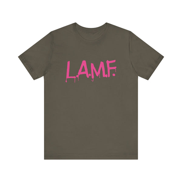 Heartbreakers L.A.M.F. short sleeve Tee with backprint