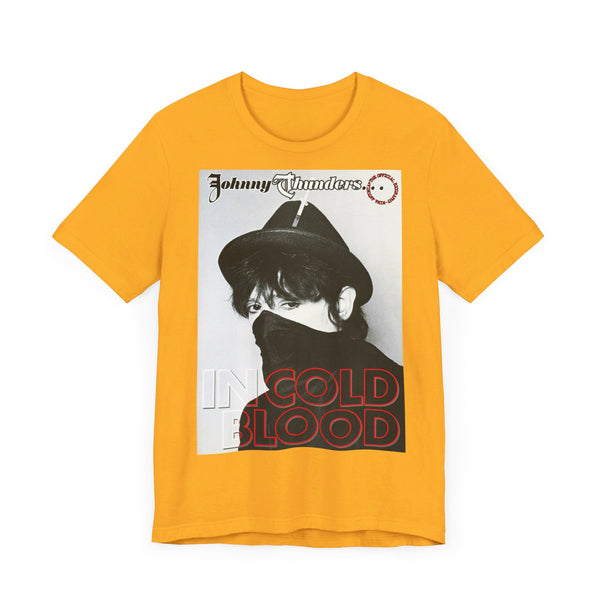 Johnny Thunders - In Cold Blood scarf book cover t-shirt