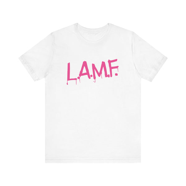 Heartbreakers L.A.M.F. short sleeve Tee with backprint