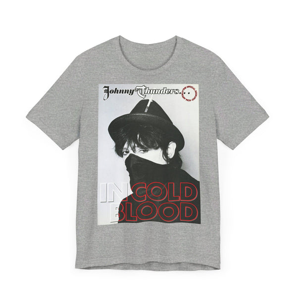 Johnny Thunders - In Cold Blood scarf book cover t-shirt