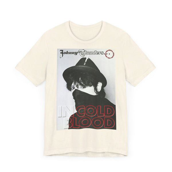 Johnny Thunders - In Cold Blood scarf book cover t-shirt