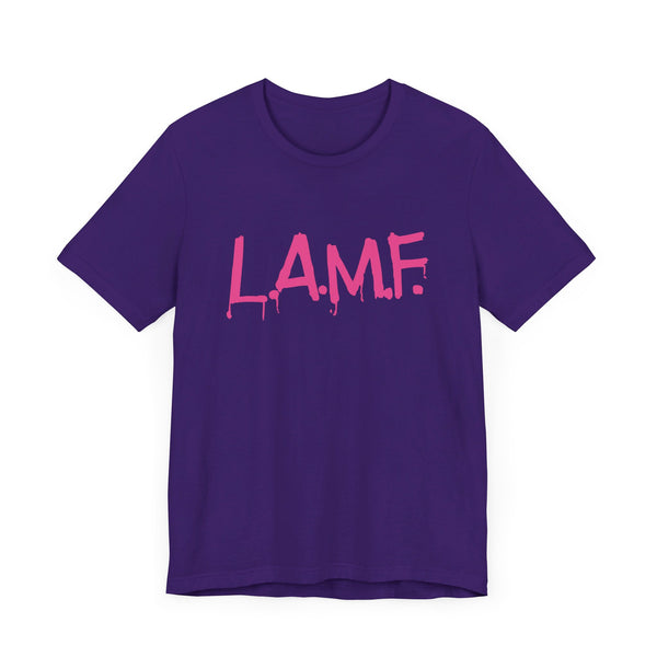 Heartbreakers L.A.M.F. short sleeve Tee with backprint