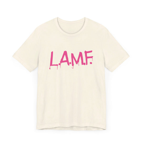 Heartbreakers L.A.M.F. short sleeve Tee with backprint