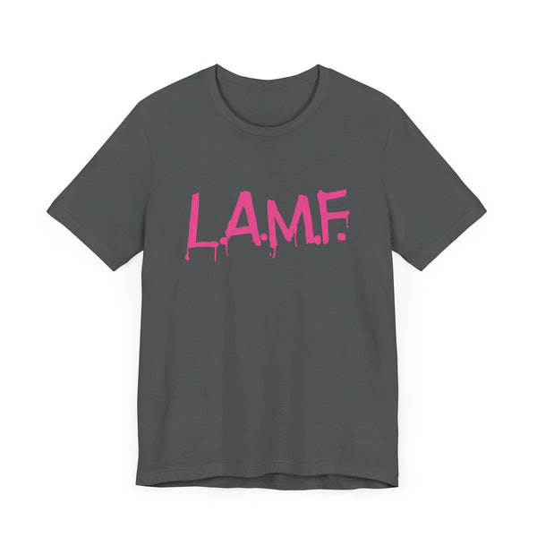 Heartbreakers L.A.M.F. short sleeve Tee with backprint