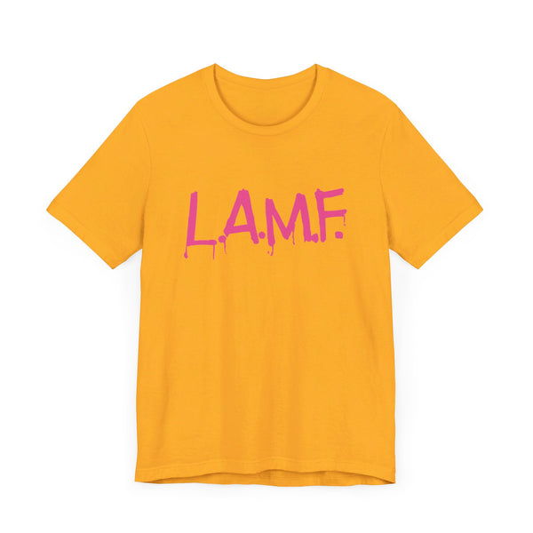 Heartbreakers L.A.M.F. short sleeve Tee with backprint