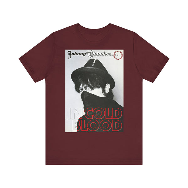 Johnny Thunders - In Cold Blood scarf book cover t-shirt