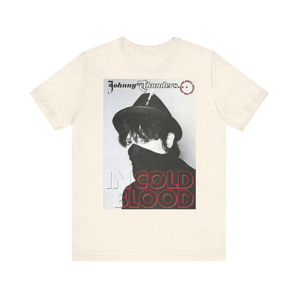 Johnny Thunders - In Cold Blood scarf book cover t-shirt