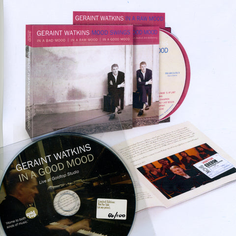 Geraint Watkins 'Mood Swings' BUNDLE 3CD box set + 'In a Good Mood' Limited Edition CD-R