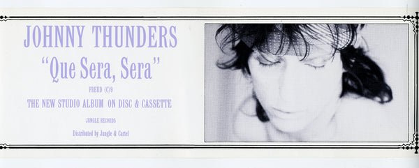 Johnny Thunders - unreleased 'Short Lives' 12" single test pressing, numbered edition of 40