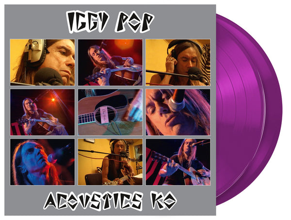 Iggy Pop 'Acoustics KO' 2LP limited purple vinyl