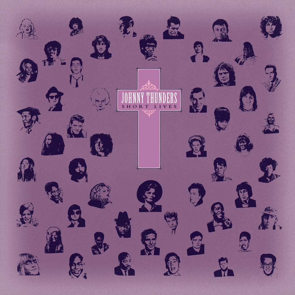 Johnny Thunders - unreleased 'Short Lives' 7" single test pressing, limited edition of 50