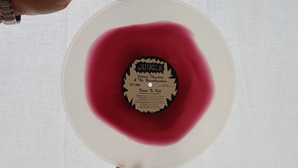 Johnny Thunders & the Heartbreakers 'D.T.K. - live at the Speakeasy' DEEP RED on WHITE coloured vinyl