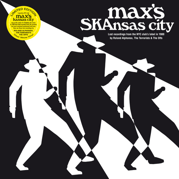 Roland Alphonso, The Terrorists, The Offs 'Max's SKAnsas City' LP in limited milky white vinyl