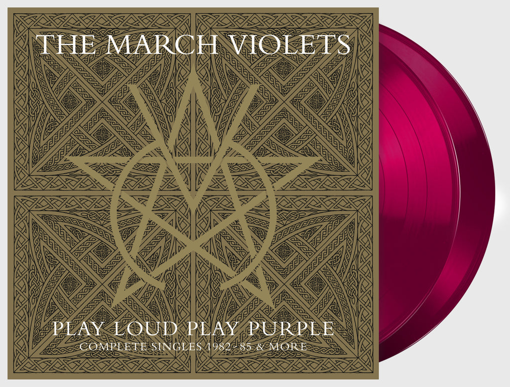 The March Violets 'Play Loud Play Purple' 2LP limited purple vinyl