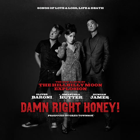 Hillbilly Moon Explosion 'Damn Right Honey' CD  ft. Sparky; Paul Ansell