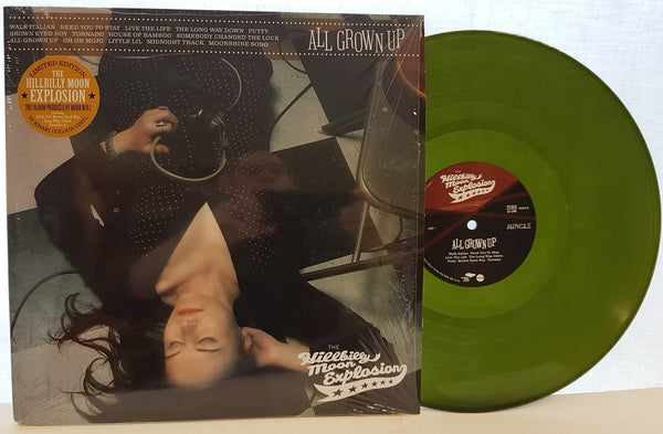 Hillbilly Moon Explosion 'All Grown Up' LP - limited edition green khaki vinyl
