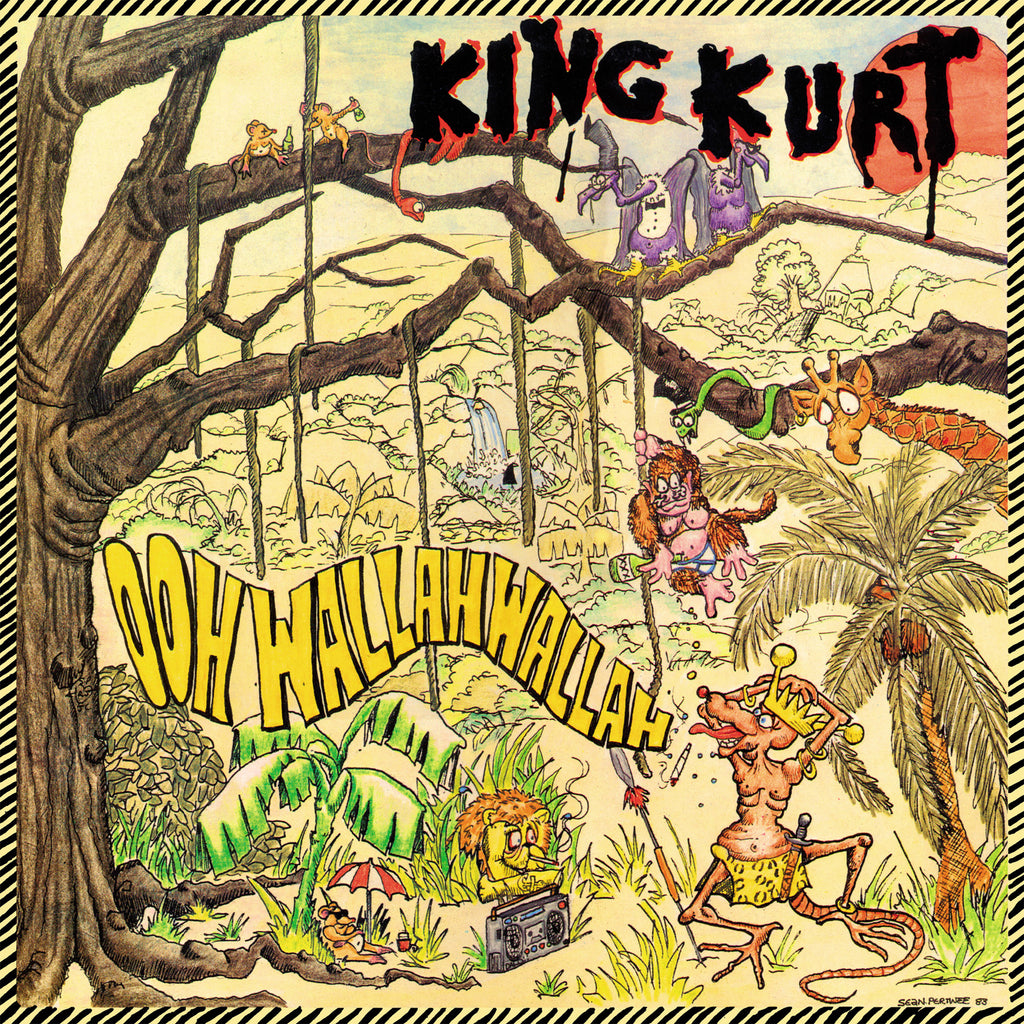 King Kurt 'Ooh Wallah Wallah' 35th anniversary limited yellow vinyl LP