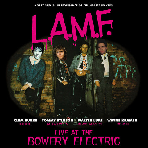 Lure, Burke, Stinson & Kramer 'L.A.M.F. Live at the Bowery Electric' CD