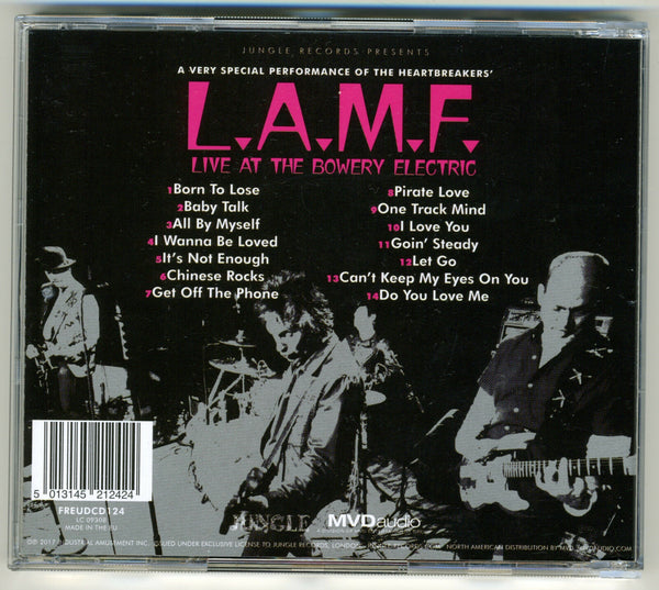 Lure, Burke, Stinson & Kramer 'L.A.M.F. Live at the Bowery Electric' CD