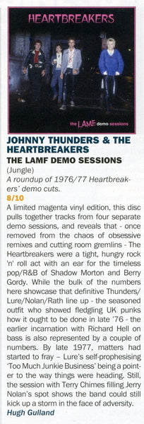 Heartbreakers 'the L.A.M.F. demo sessions' magenta 180g vinyl LP, limited